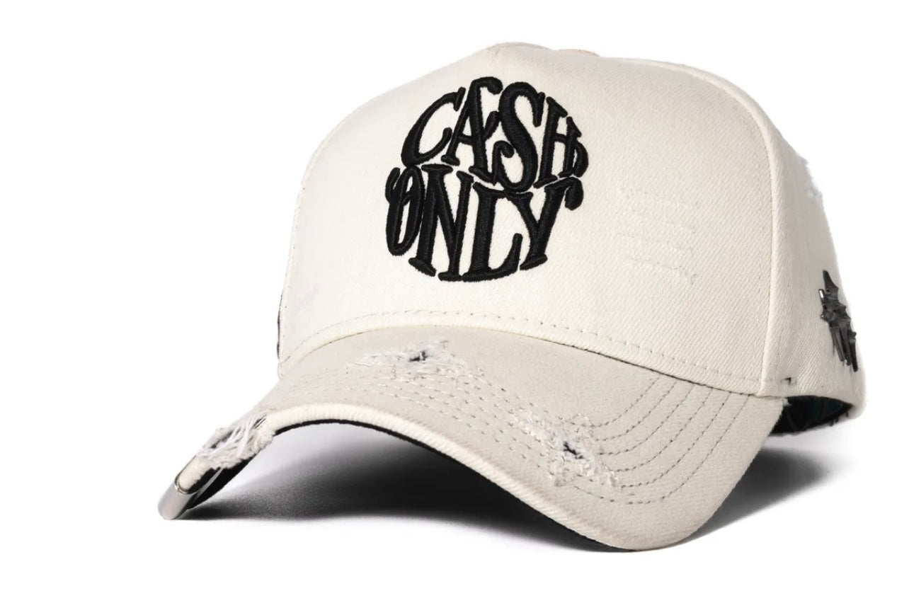 CASH ONLY WHITE